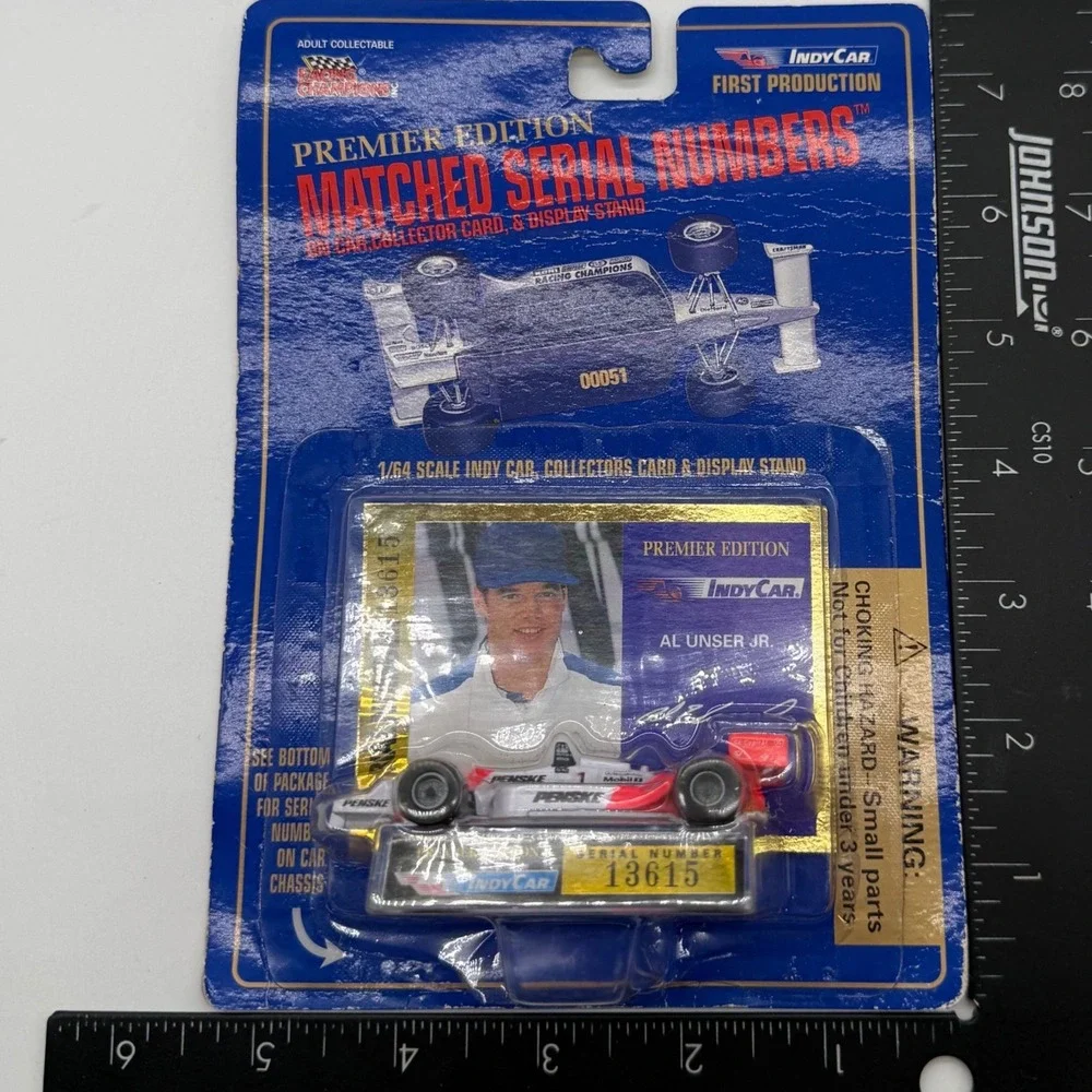 Racing Champions Al Unser Jr Penske IndyCar Premier Edition 1/64 Diecast 1996